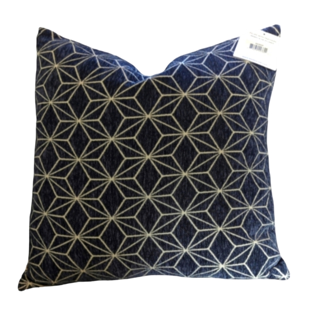 WESTEX  (1) 🪶 filled shibori print decorative throw pillow 20x20